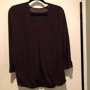 Plum blouse
